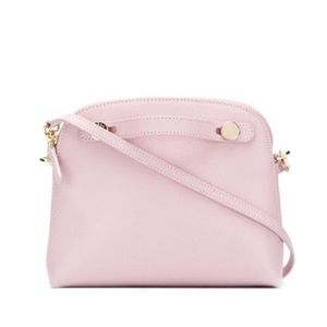 🆕 FURLA PAPIER LEATHER CROSSBODY BAG - LT PINK